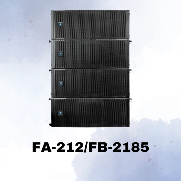 FA-212/FB-2185 -DOUBLE 12" LINE ARRAY
