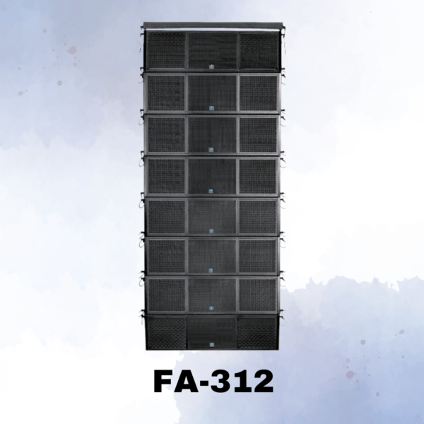 FA-312 - DUAL 12" THREE WAY LINE ARRAY