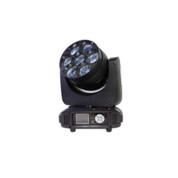 7 focusing moving head lights