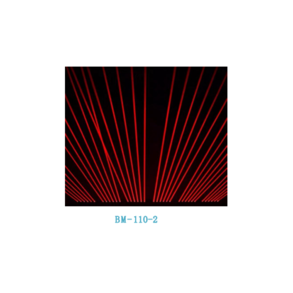 Six Eyes Moving Head Single Red Laser Light